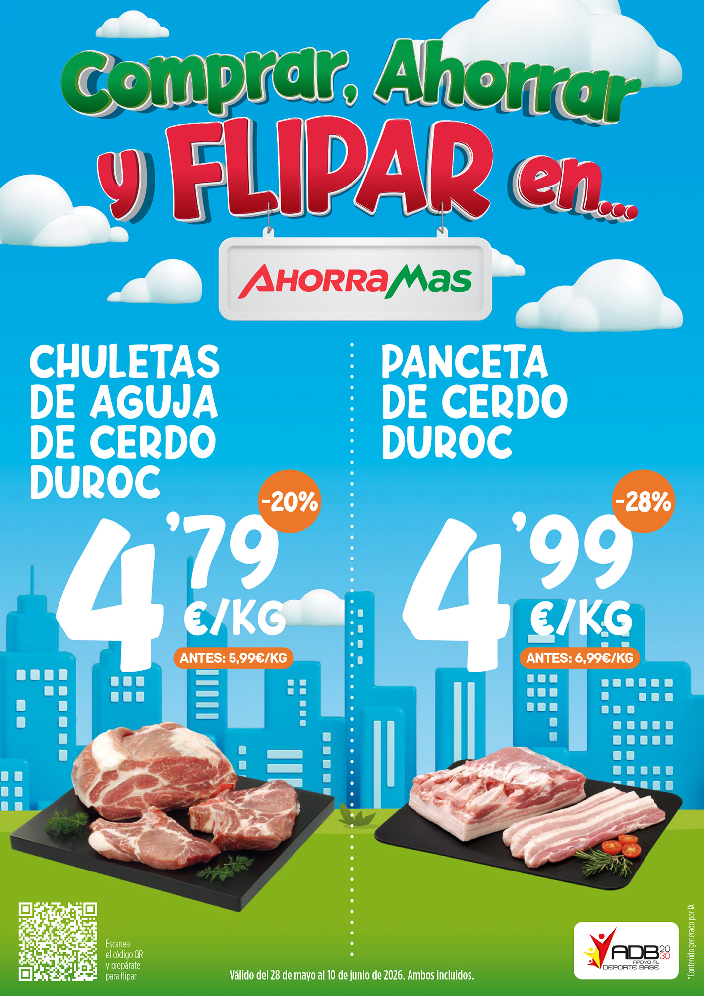 Portada Folleto Ahorramás · 1 al 7 de junio de 2026
