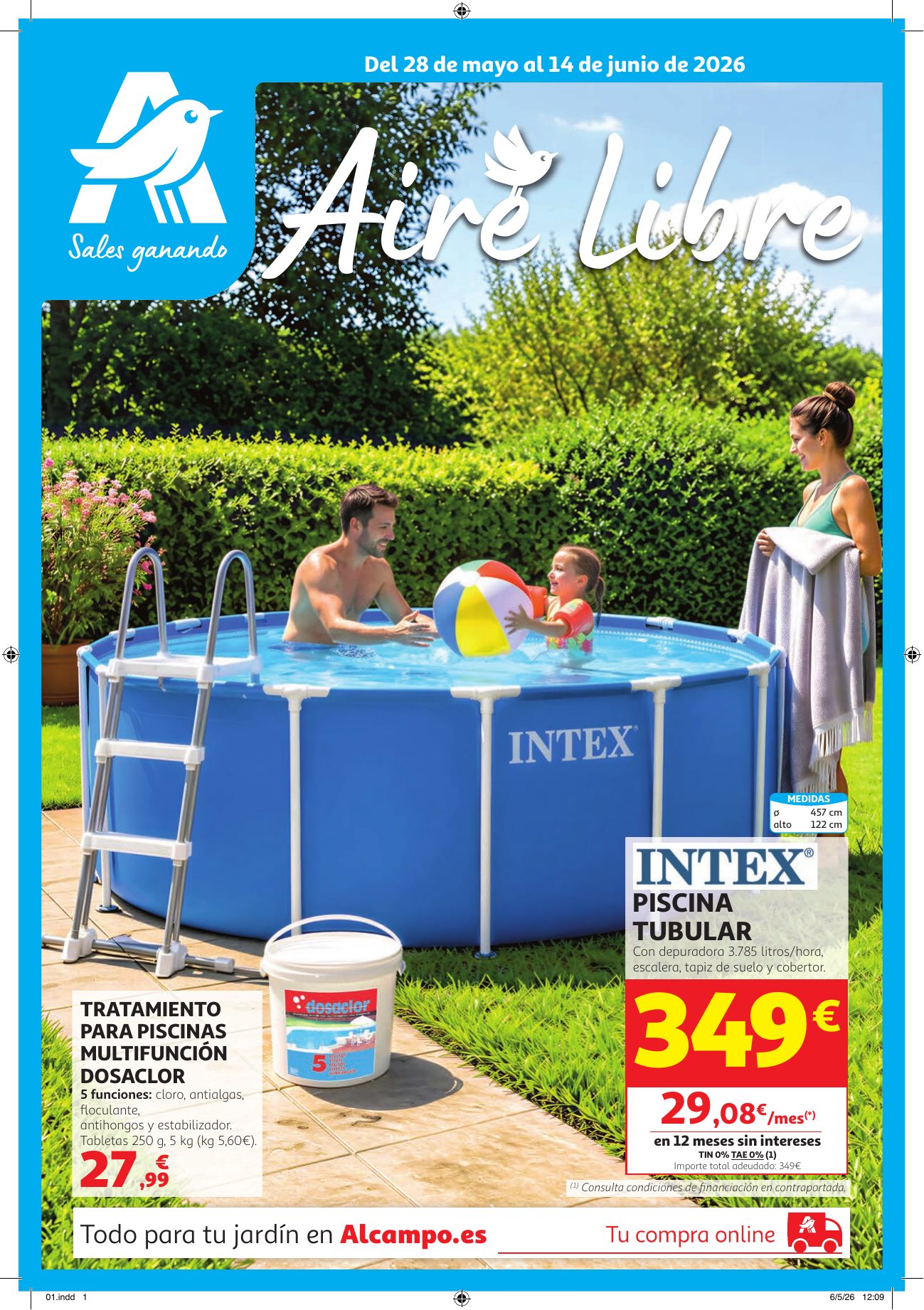 Portada Folleto Alcampo · Aire Libre 2ª OLA