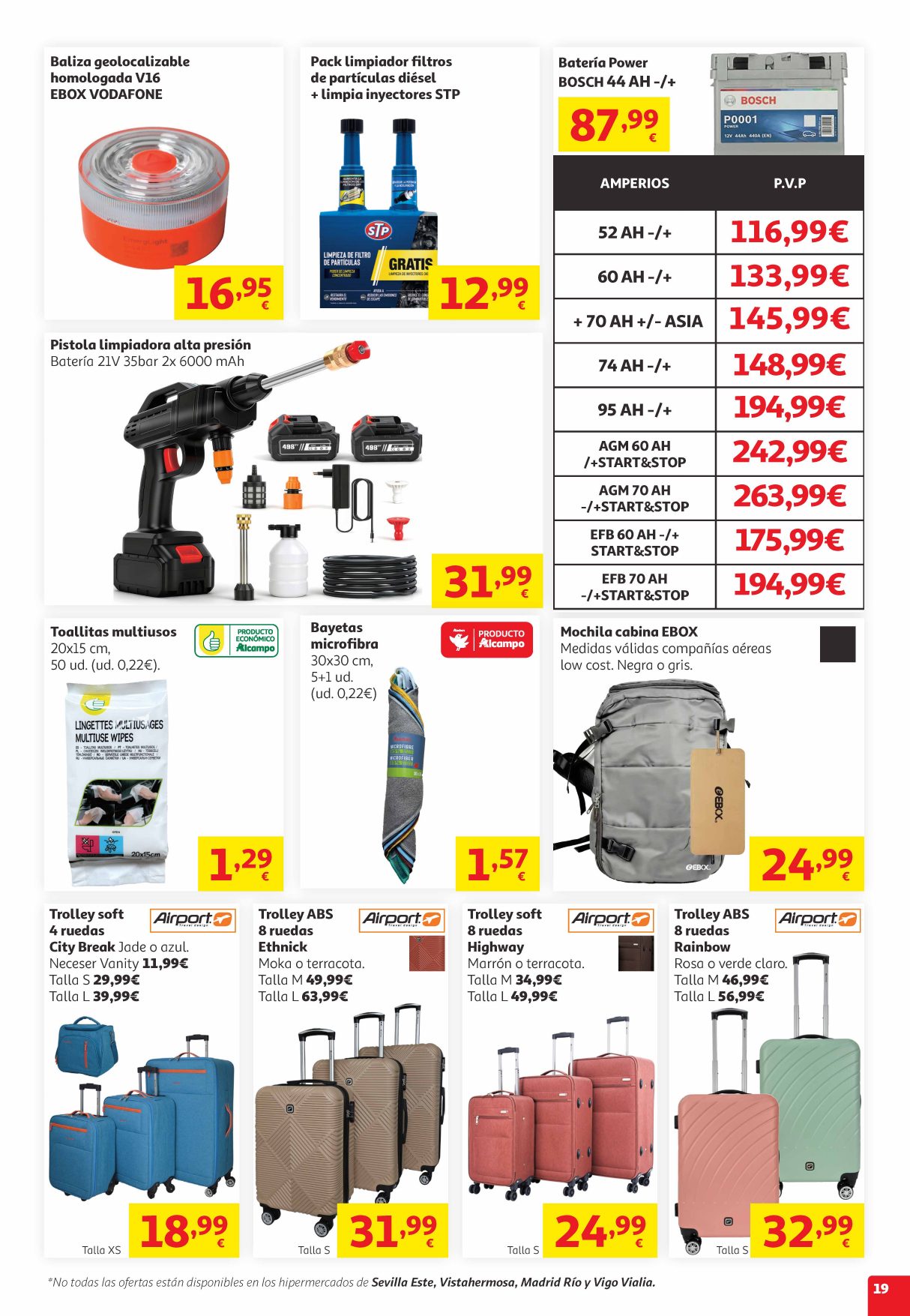 Folleto Alcampo · Trafico 14 (Canarias) — Página 19