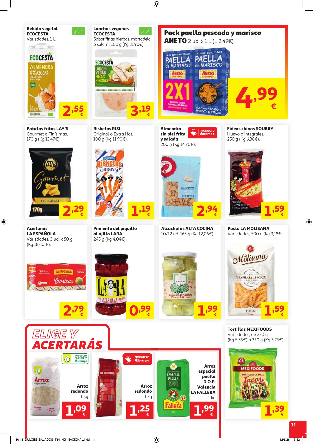 Folleto Alcampo · Vino el Verano — Página 11