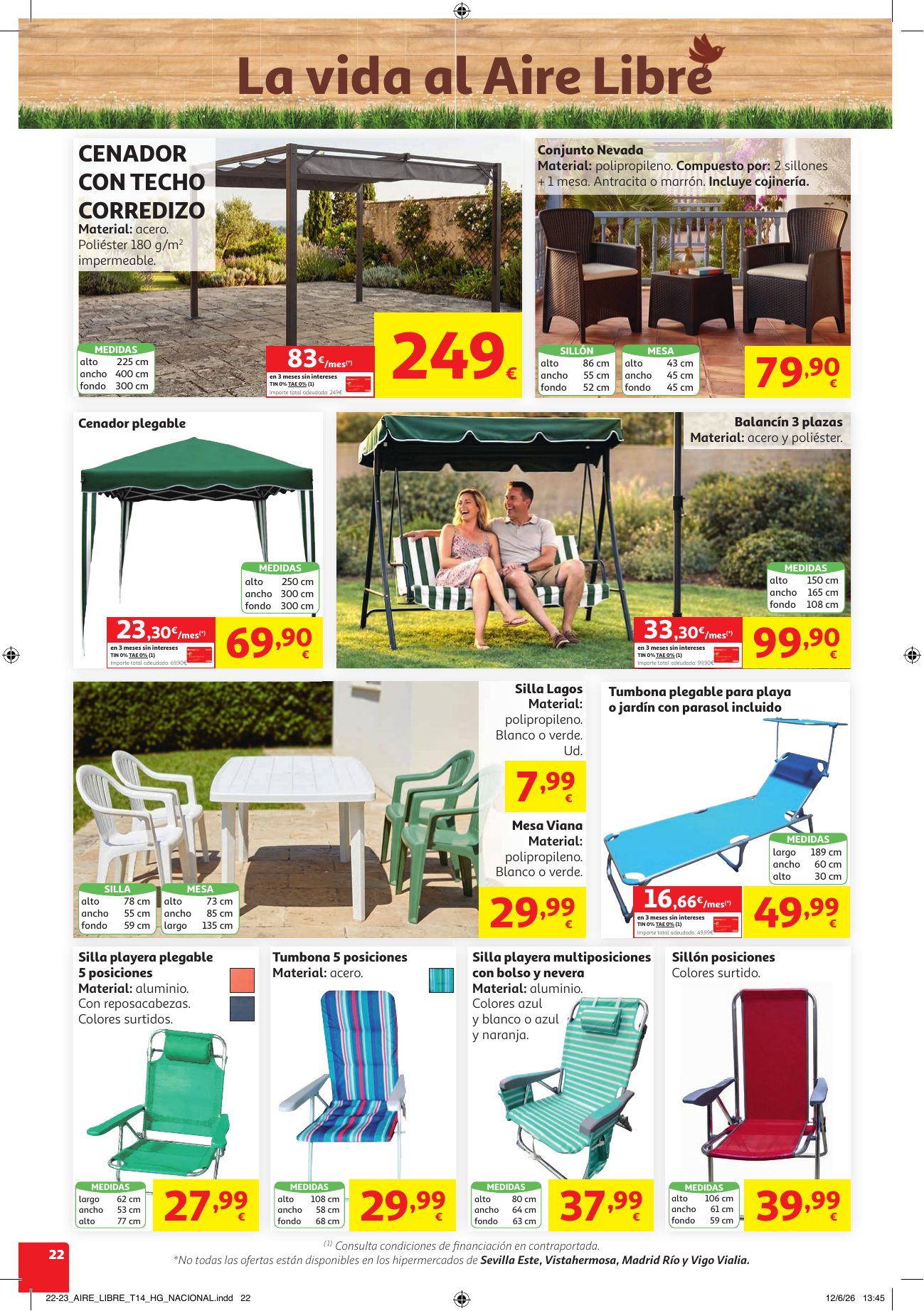 Folleto Alcampo · Vino el Verano — Página 22