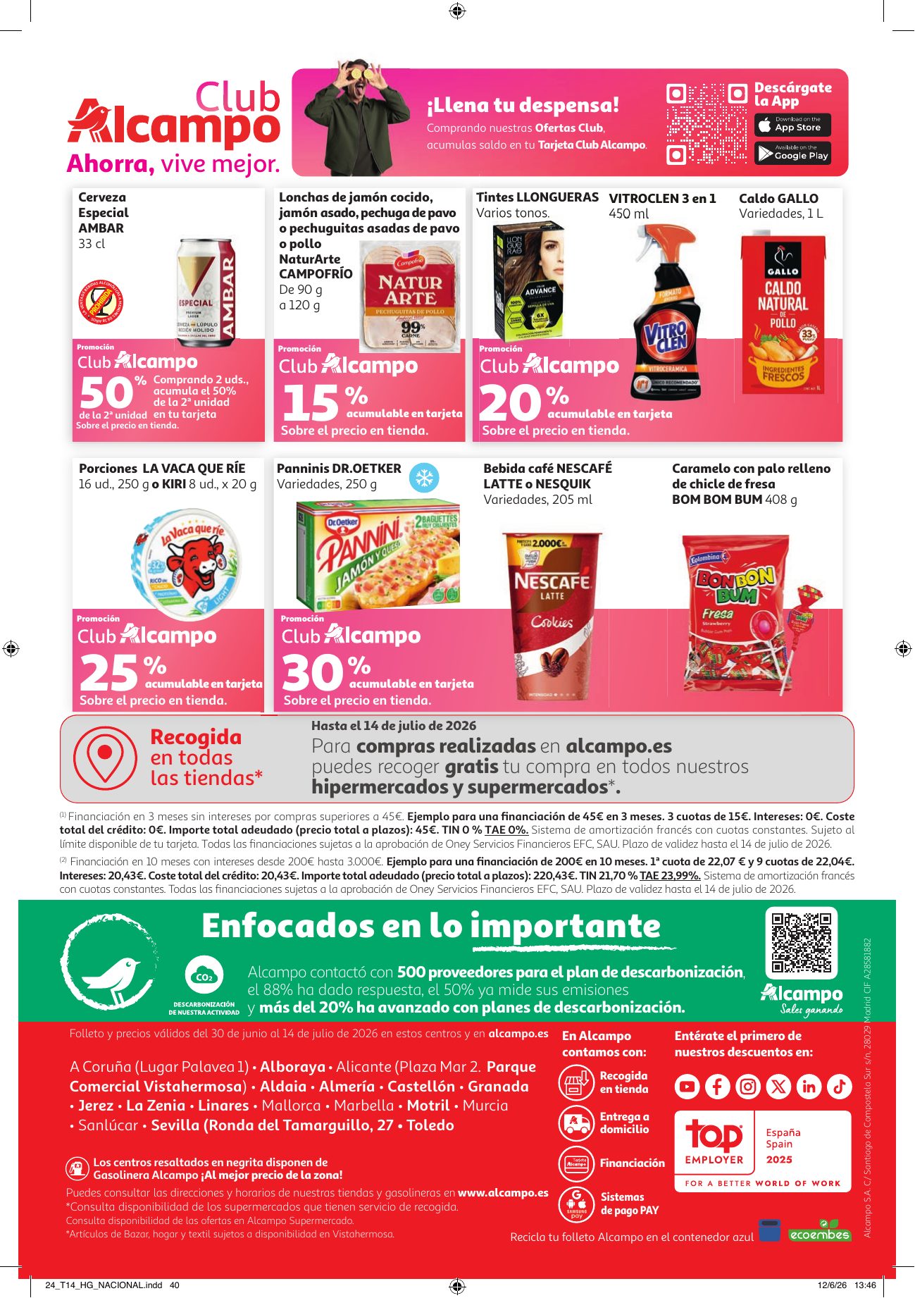 Folleto Alcampo · Vino el Verano — Página 24