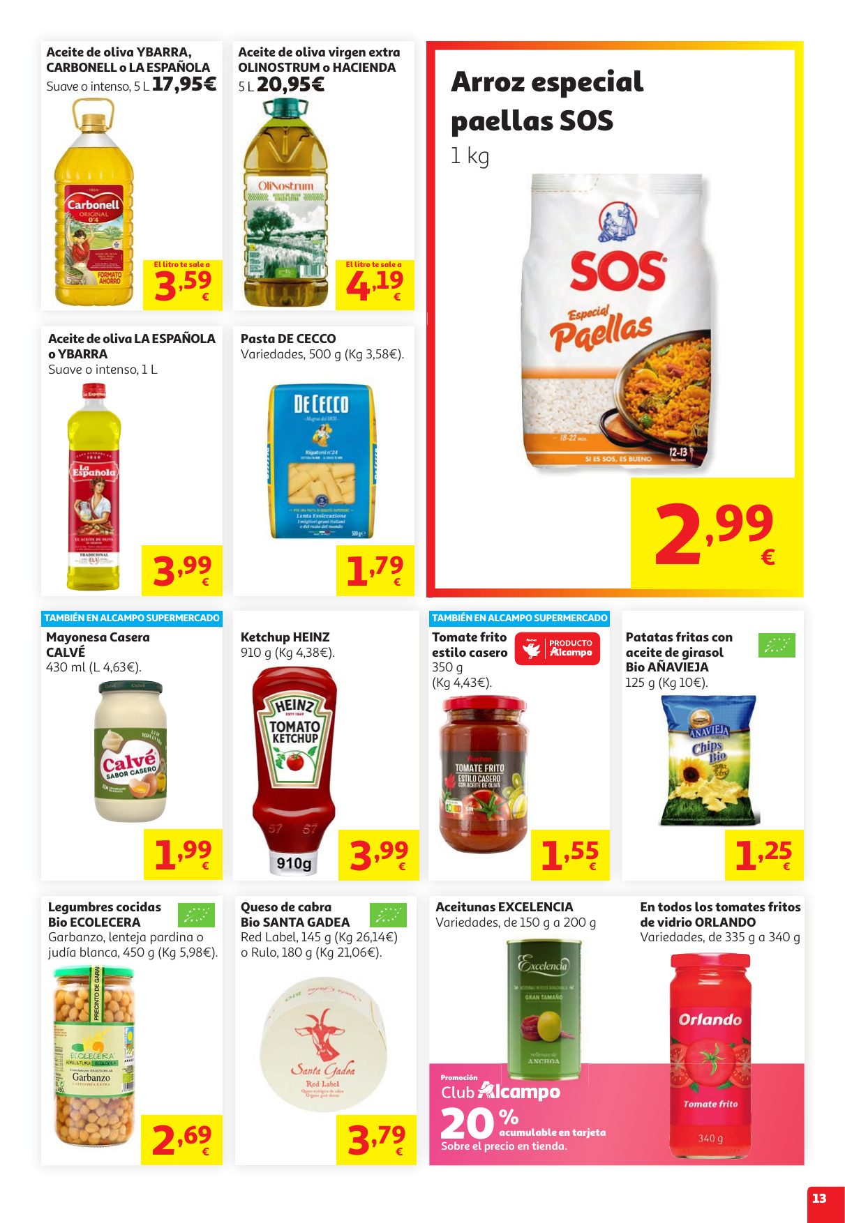Folleto Alcampo · NO Litoral Verano Frutal — Página 13