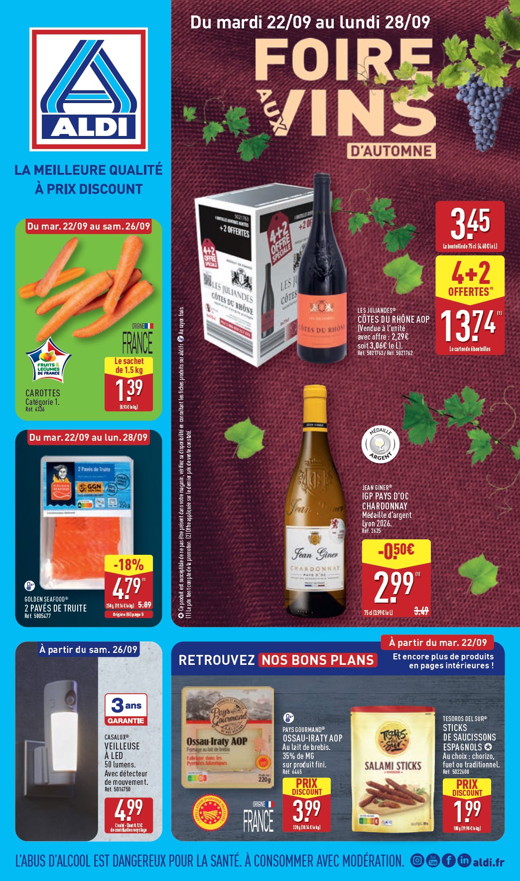 Catalogue Aldi · du 21 septembre 2026 au 27 septembre 2026
