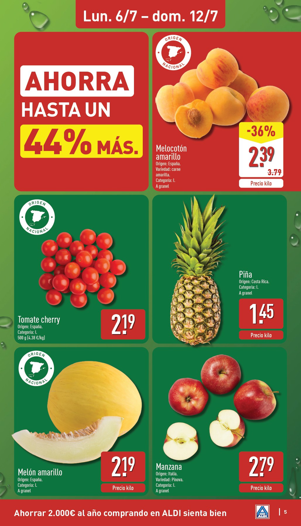 Folleto Aldi · 6 de julio de 2026 – 12 de julio de 2026 — Página 5