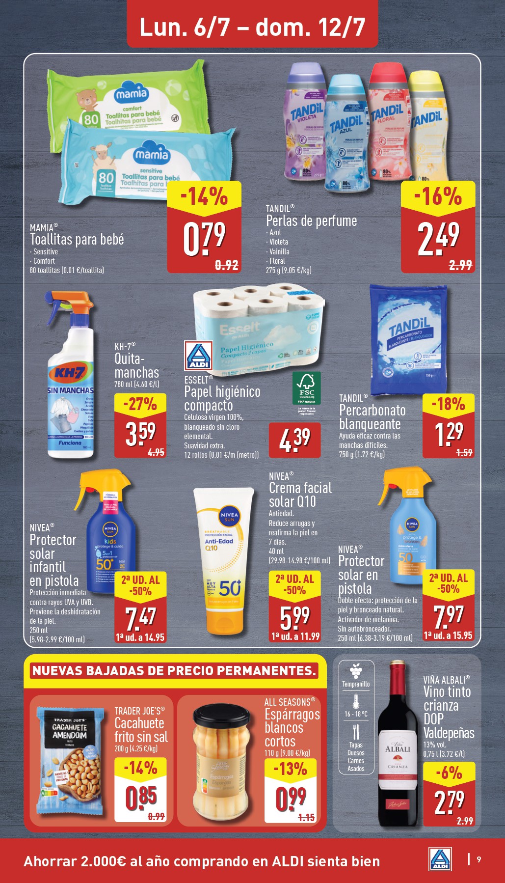 Folleto Aldi · 6 de julio de 2026 – 12 de julio de 2026 — Página 9