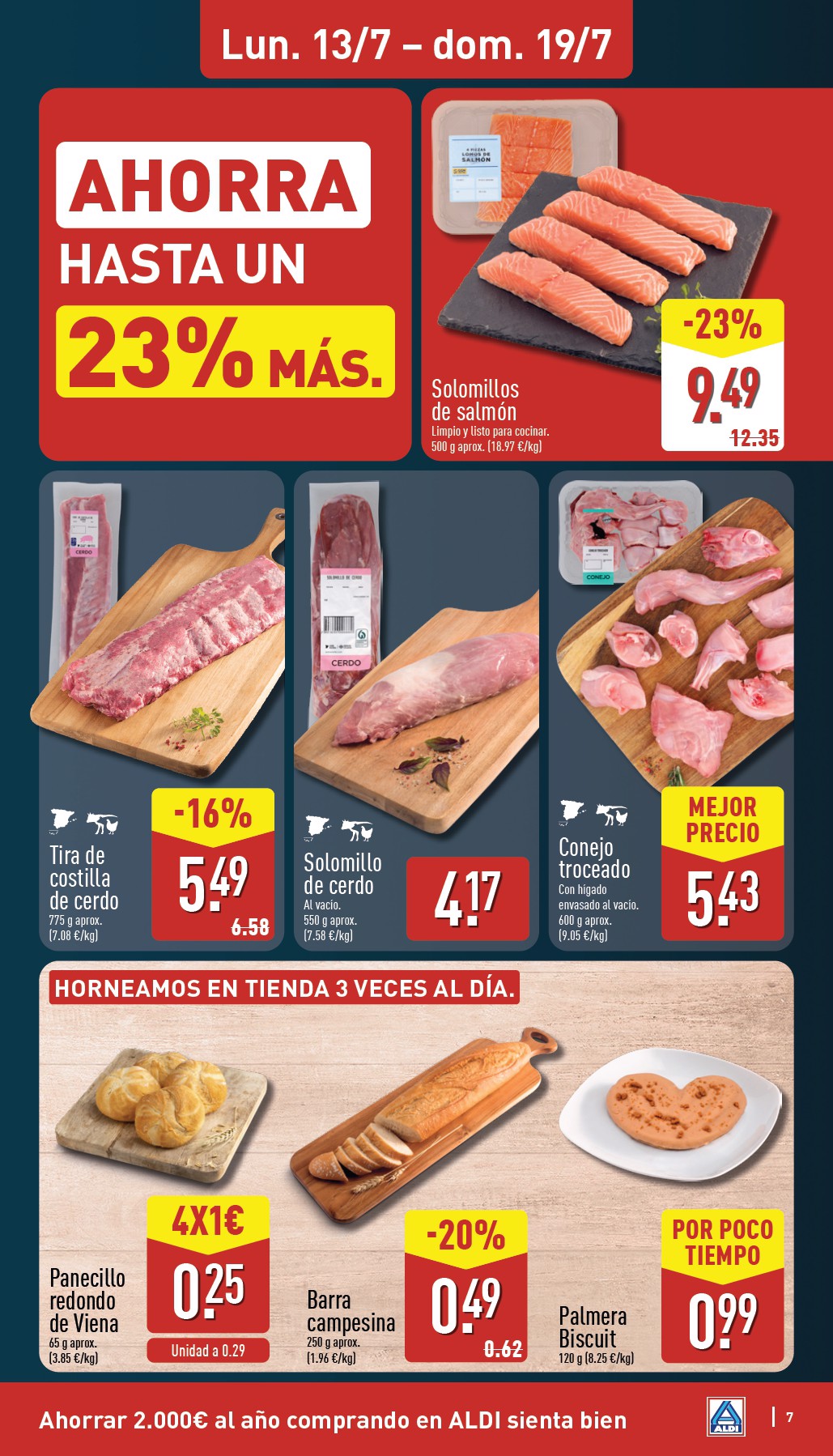 Folleto Aldi · 13 de julio de 2026 – 19 de julio de 2026 — Página 7