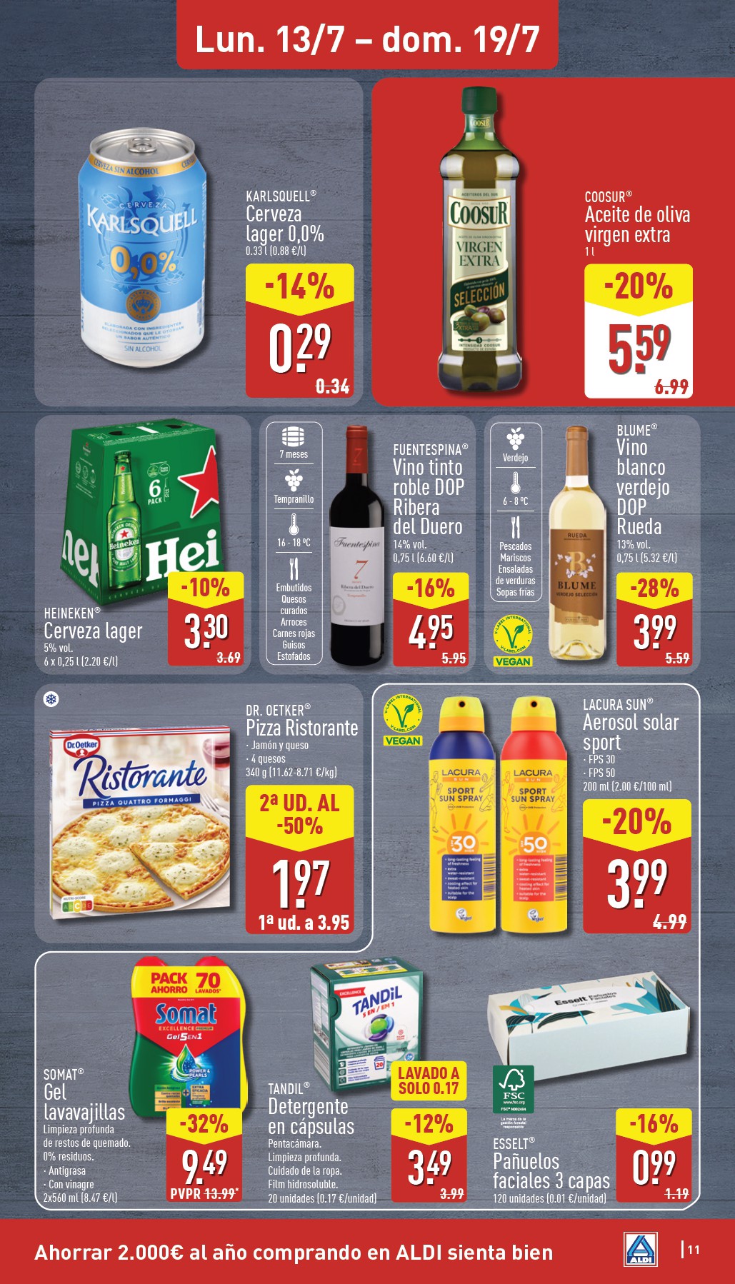 Folleto Aldi · 13 de julio de 2026 – 19 de julio de 2026 — Página 11