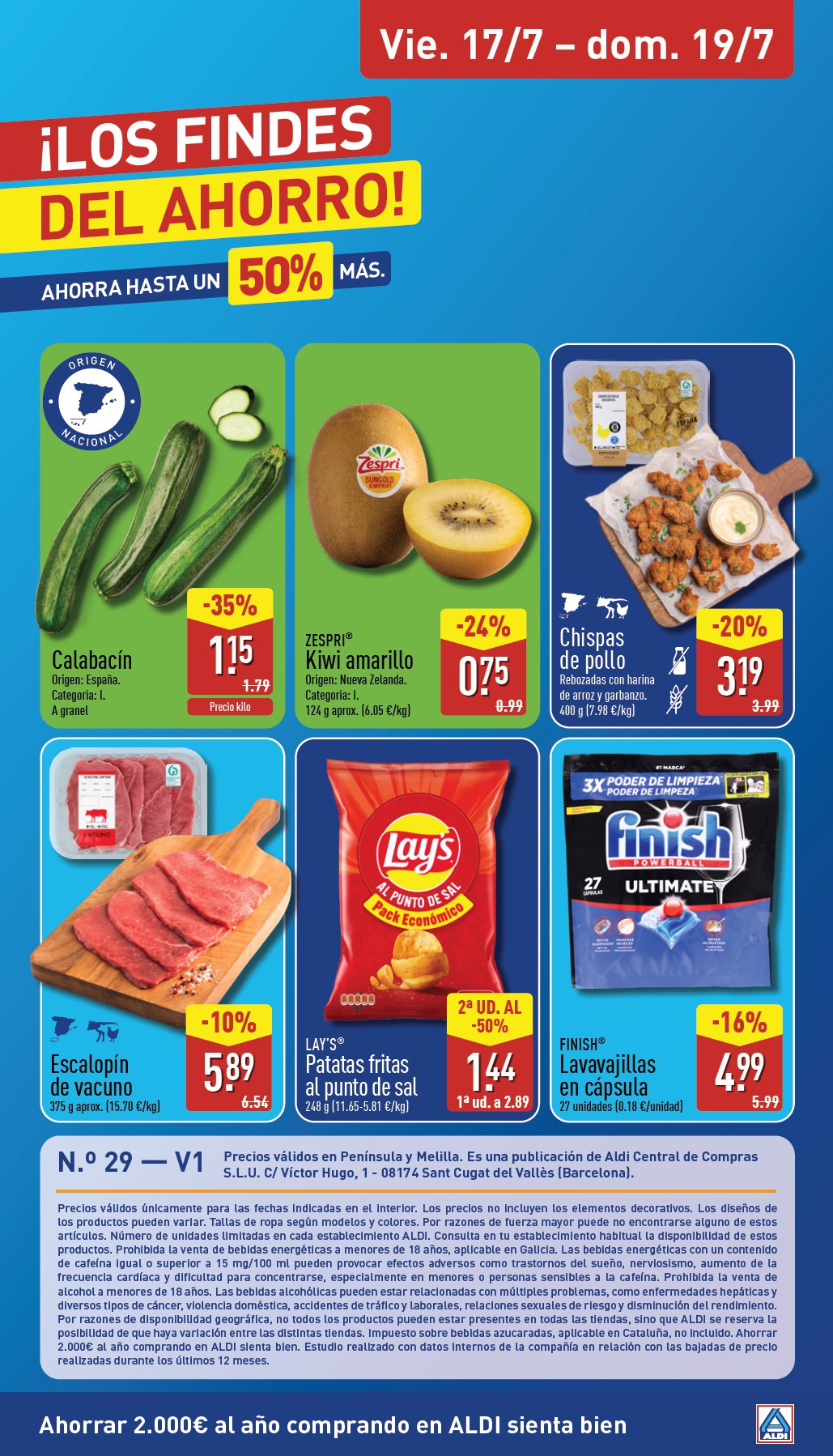 Folleto Aldi · 13 de julio de 2026 – 19 de julio de 2026 — Página 28
