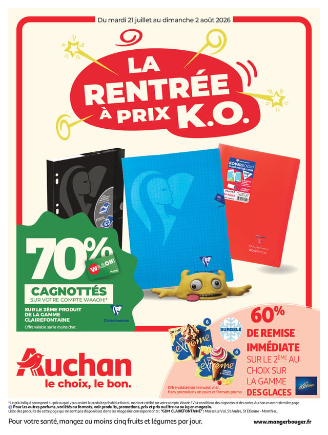 Catalogue Auchan · du 21 juillet 2026 au 2 août 2026