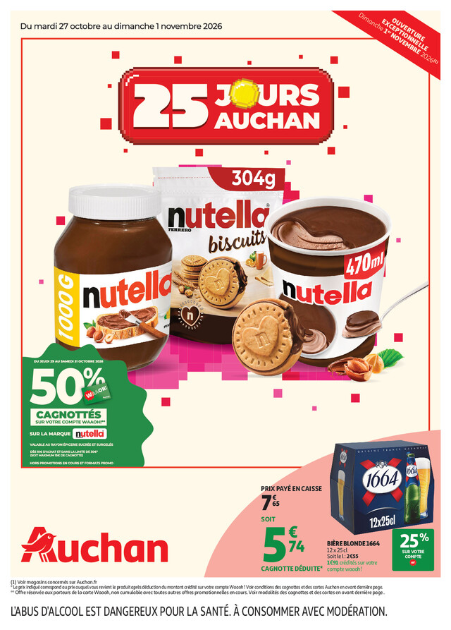 Catalogue Auchan · du 27 octobre 2026 au 1 novembre 2026