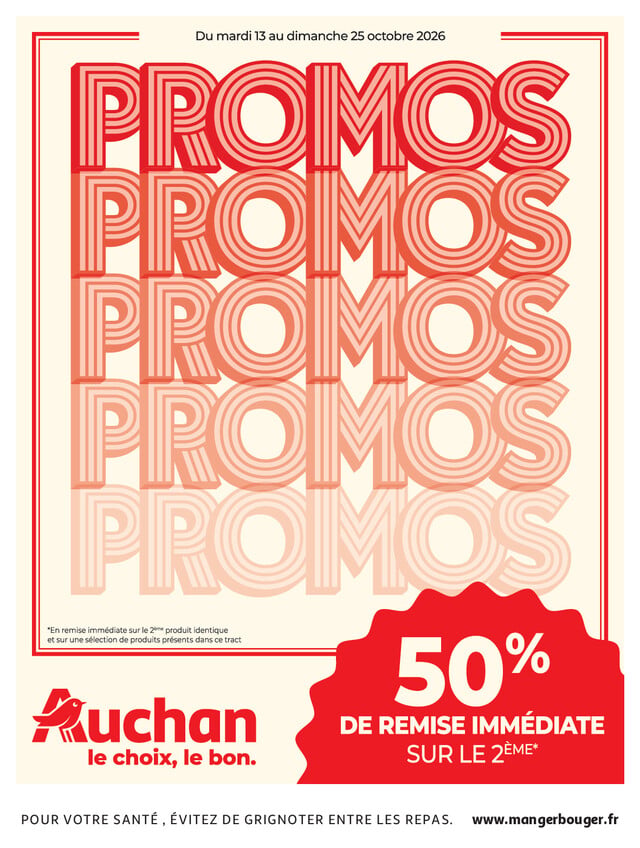 Catalogue Auchan · du 13 octobre 2026 au 25 octobre 2026