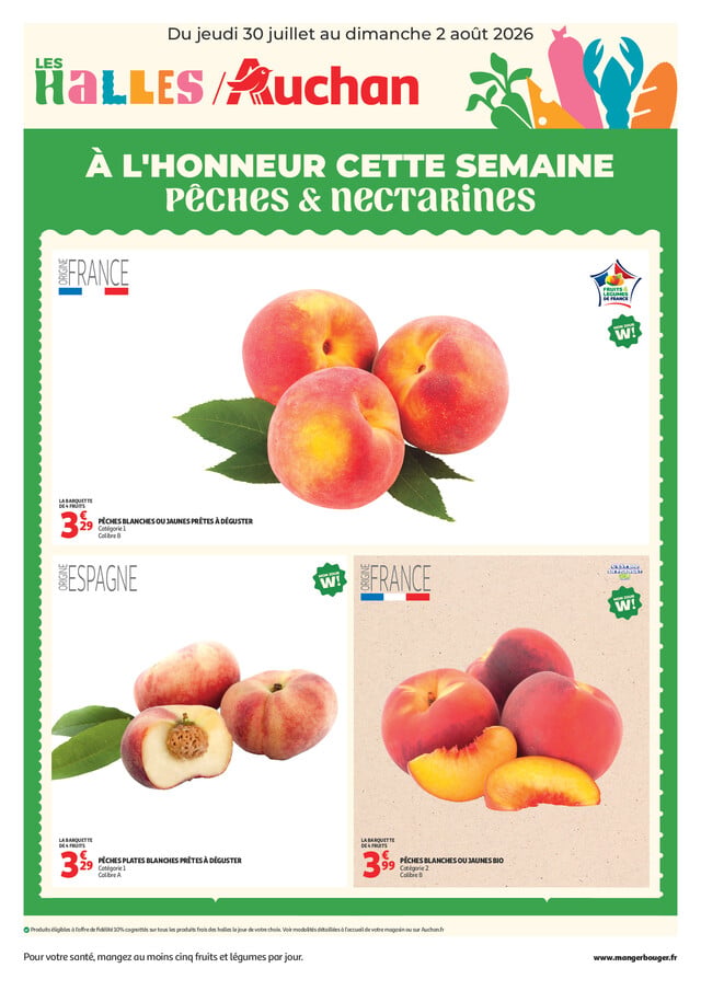 Catalogue Auchan · du 30 juillet 2026 au 2 août 2026