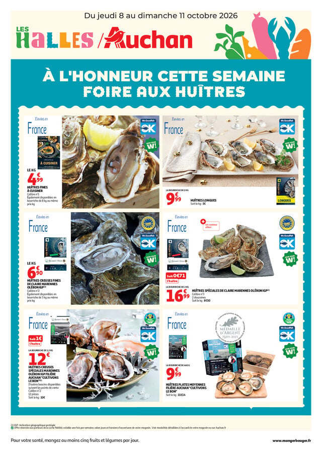 Catalogue Auchan · du 8 octobre 2026 au 11 octobre 2026