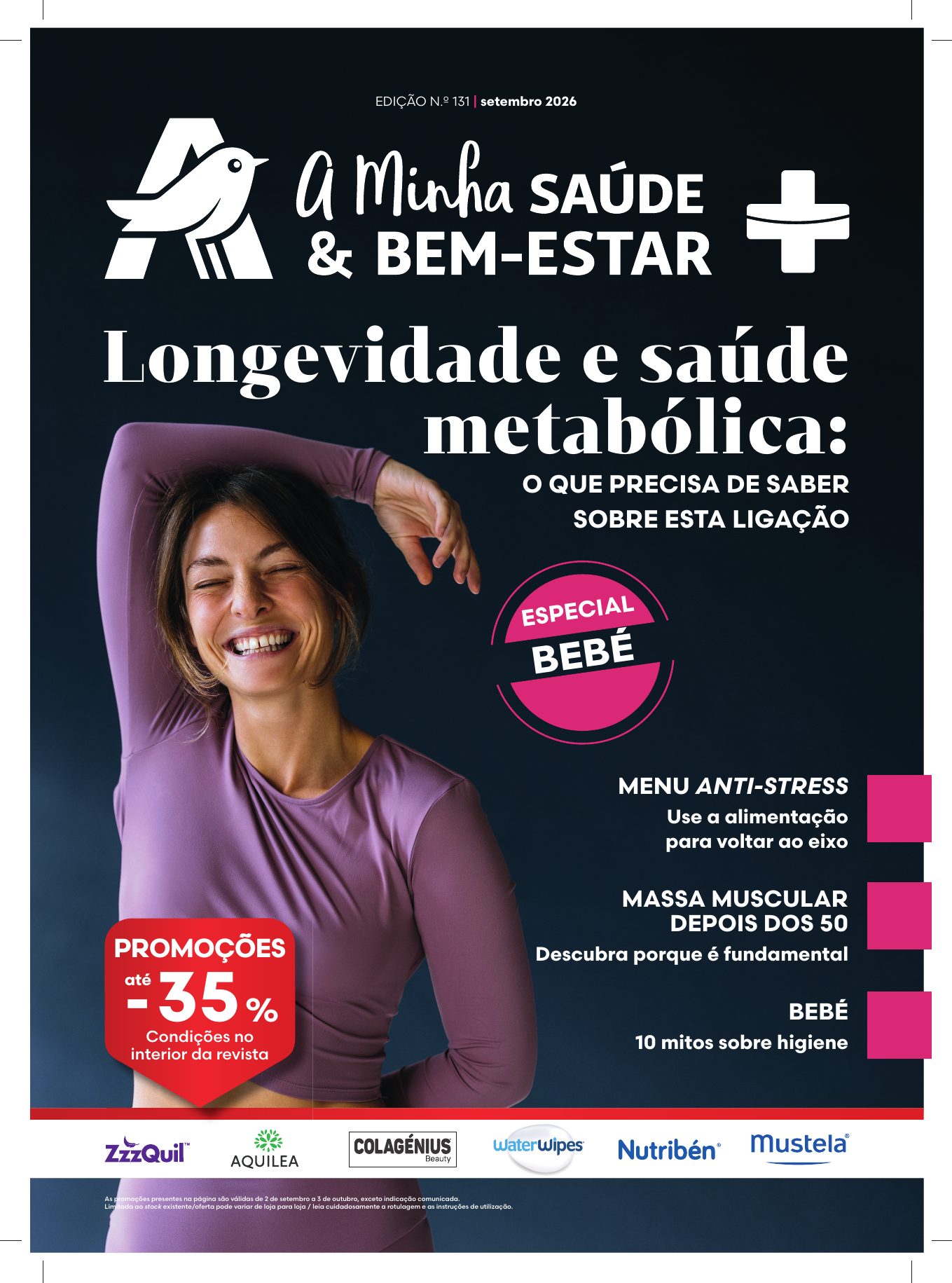 Capa do folheto Auchan · 2 de setembro a 3 de outubro de 2026