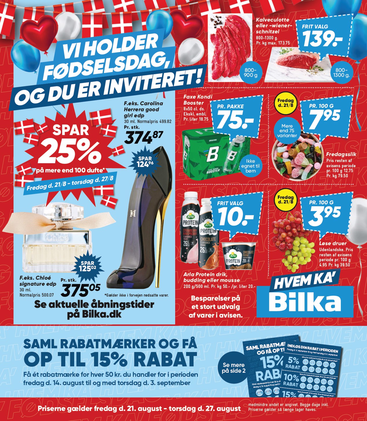 Bilka Avisen · 21.–27. august 2026