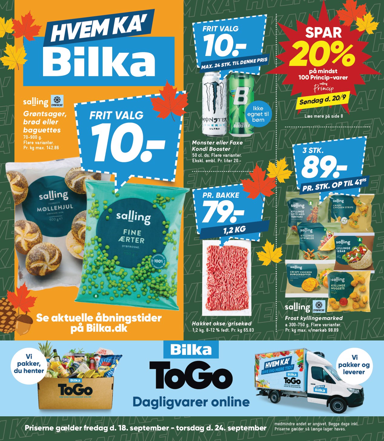 Bilka Avisen · 18.–24. september 2026