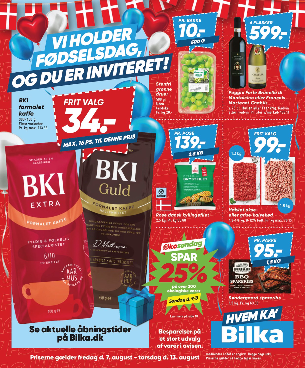 Bilka Avisen · 7.–13. august 2026