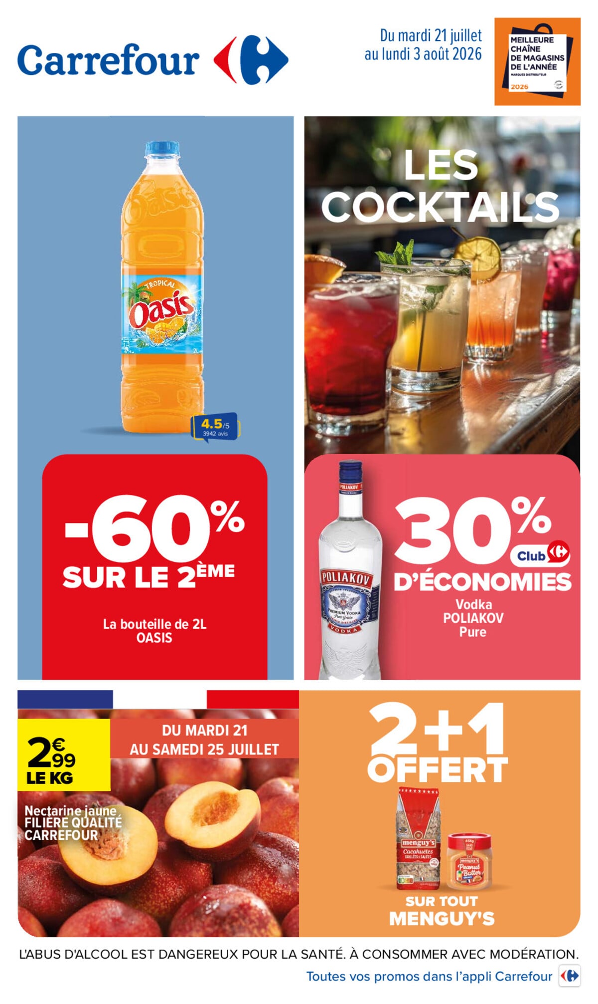 Catalogue Carrefour · Les Cocktails