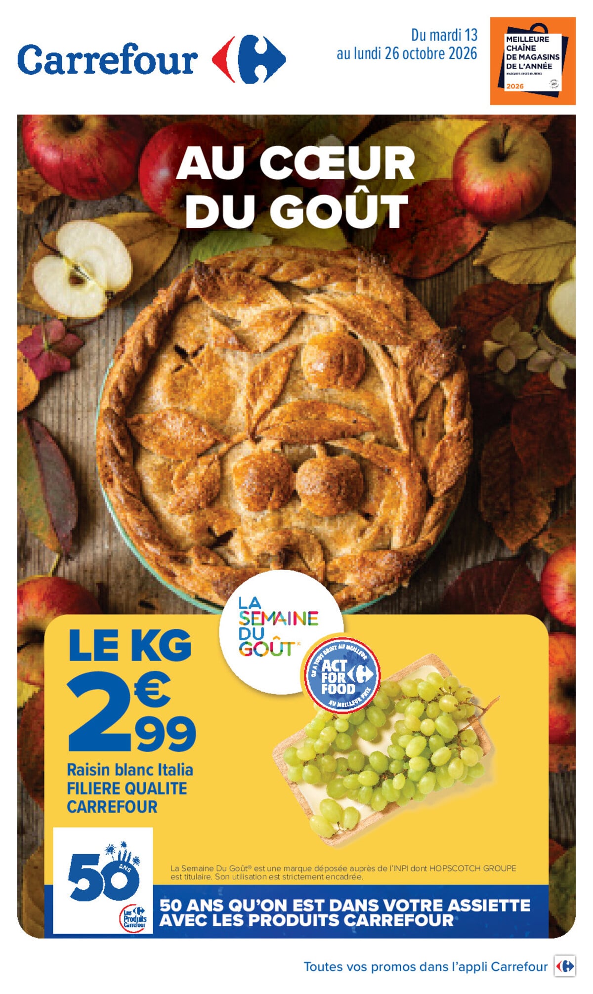 Catalogue Carrefour · Au Coeur Du Goût