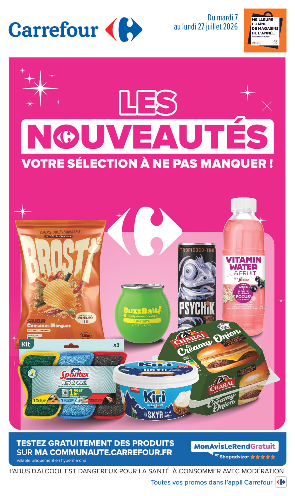 Catalogue Carrefour · Les Nouveautés De Juillet