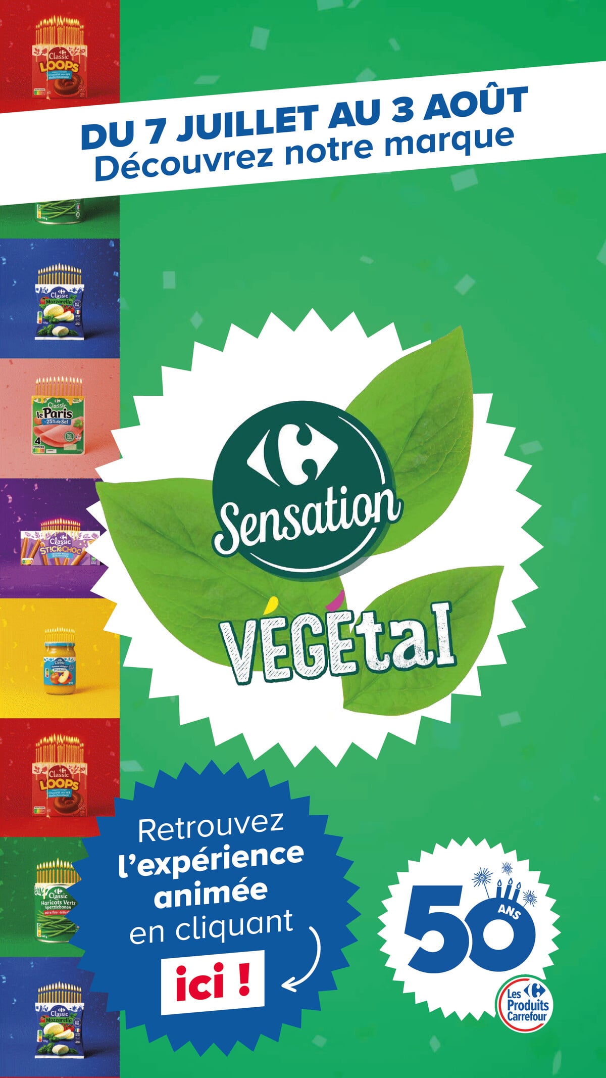 Catalogue Carrefour · Découvrez La Marque Carrefour Sensation Végétal