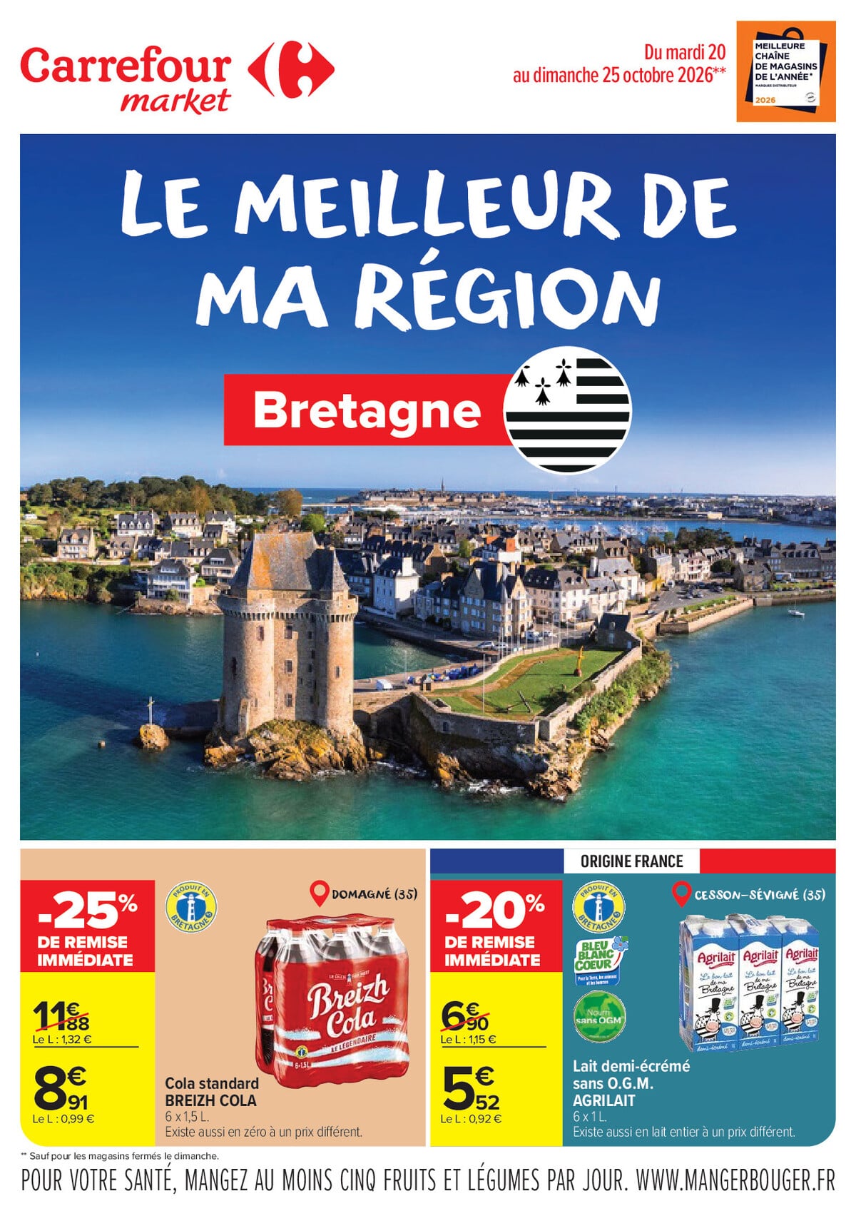 Catalogue Carrefour · Le Meilleur De Ma Région Bretagne