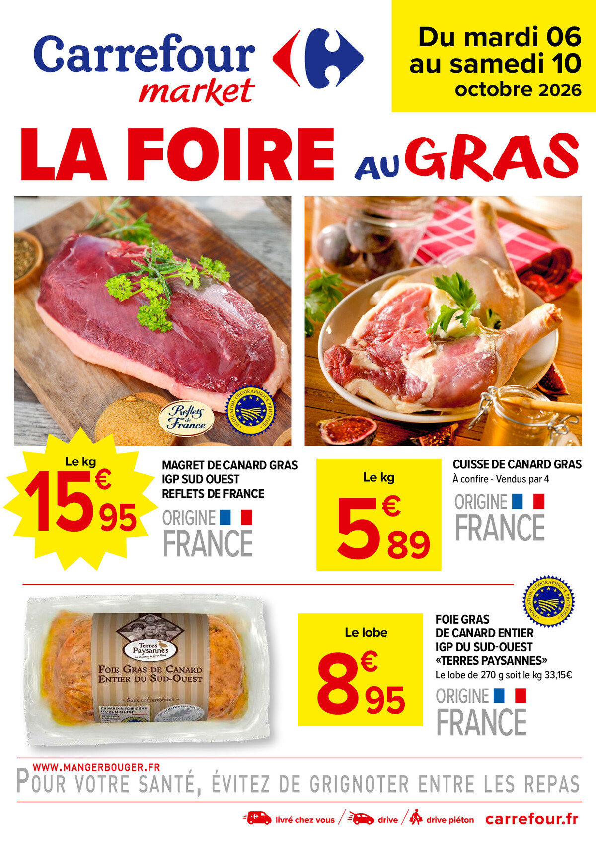 Catalogue Carrefour · La Foire Au Gras