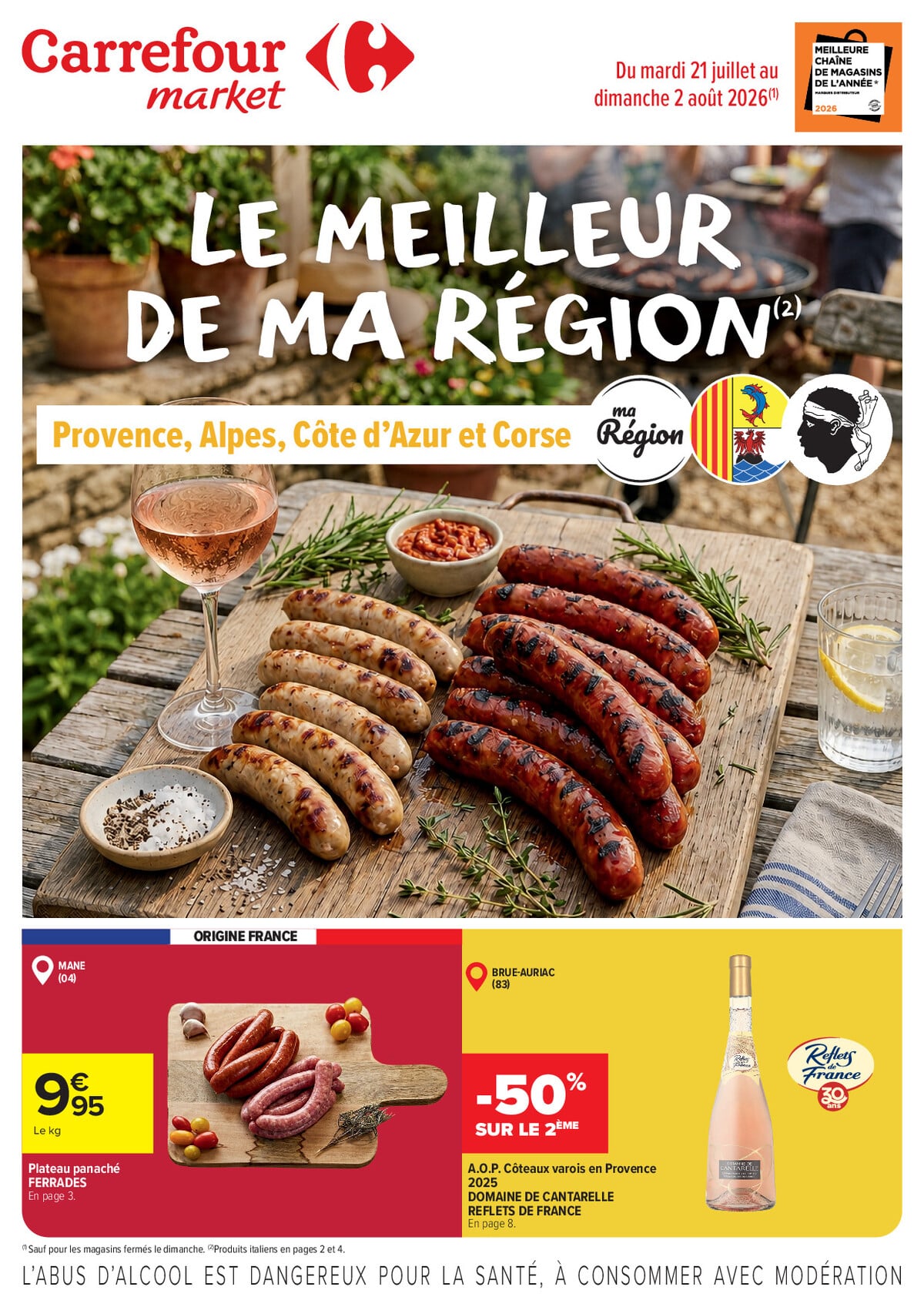 Catalogue Carrefour · Le Meilleur De Ma Région - Provence, Alpes, Côte D’Azur Et Corse