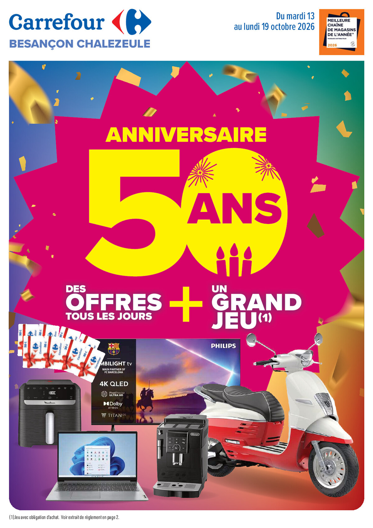 Catalogue Carrefour · Votre Magasin Fête Ses 50 Ans !