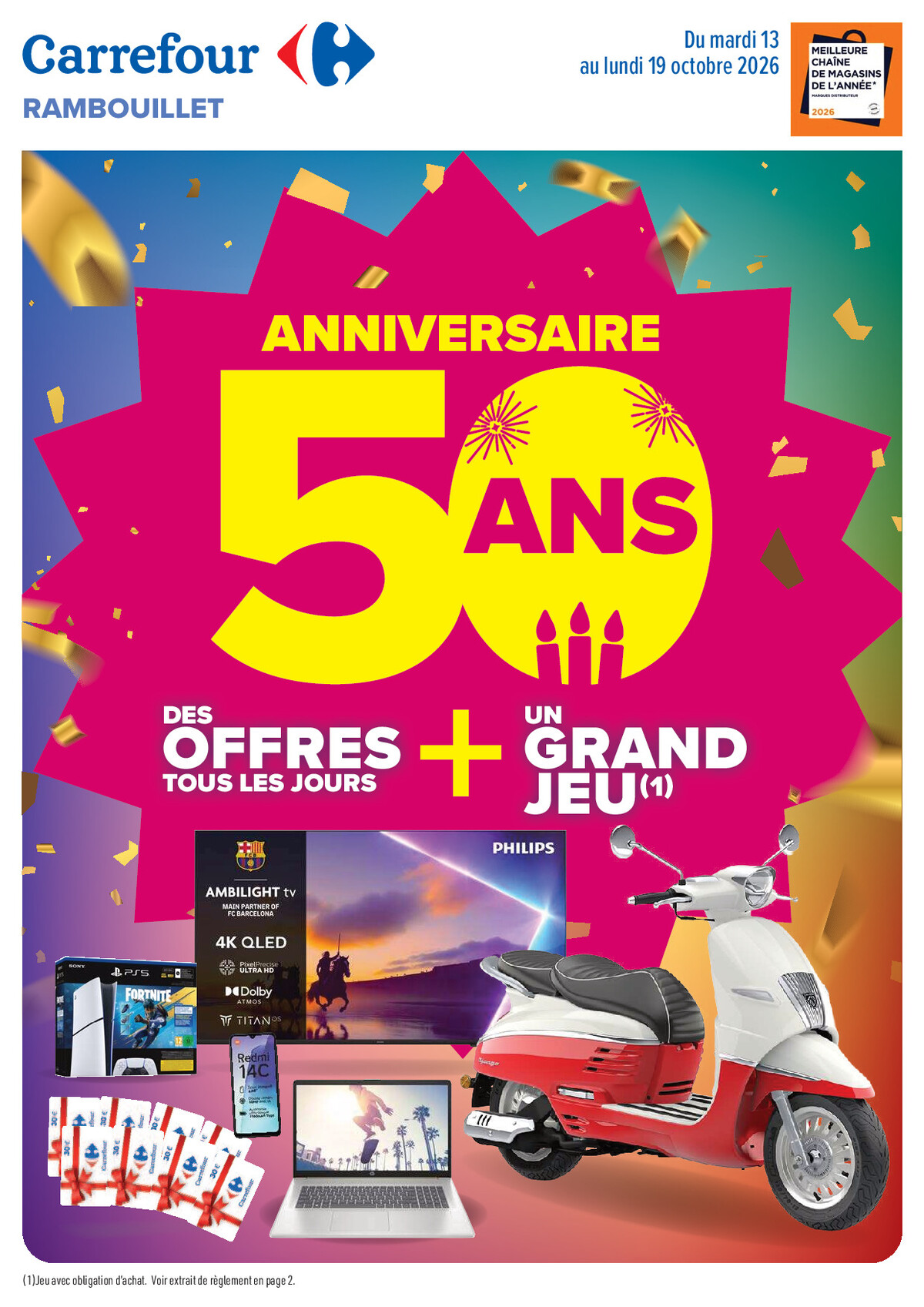 Catalogue Carrefour · Votre Magasin Fête Ses 50 Ans !
