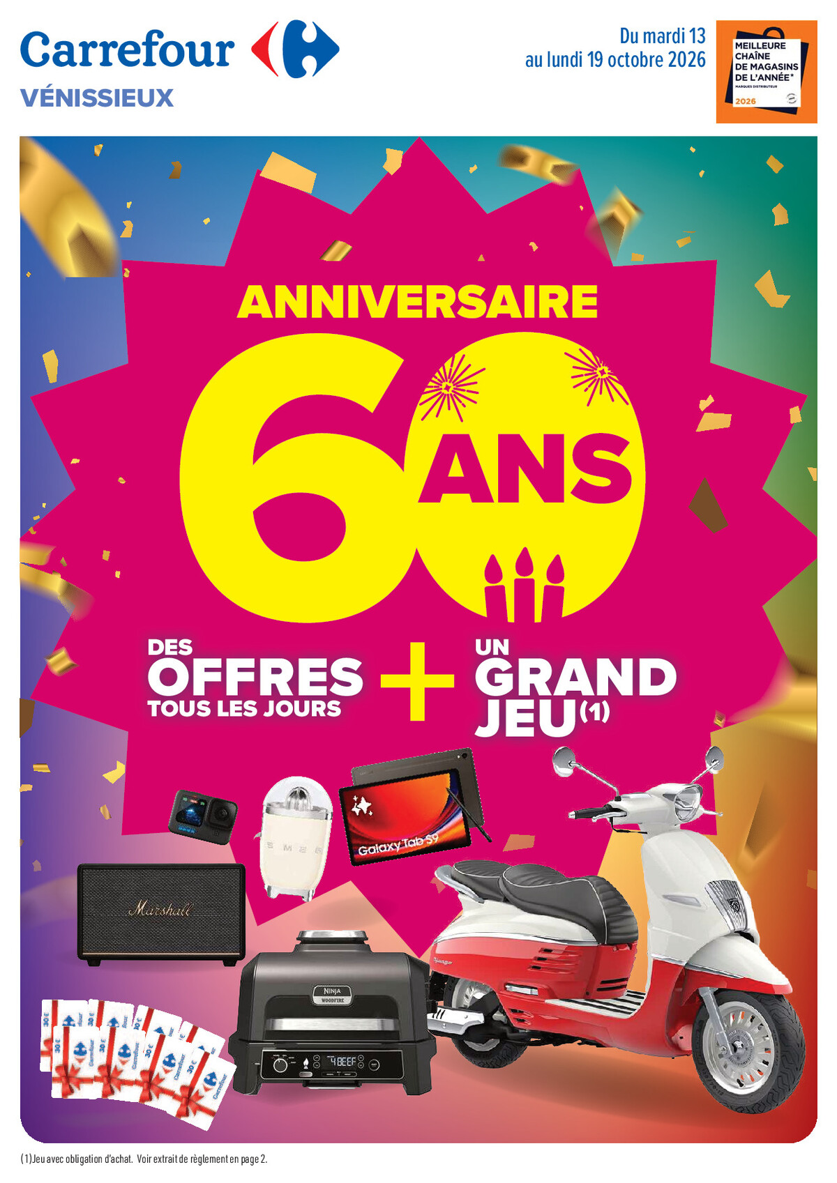 Catalogue Carrefour · Votre Magasin Fête Ses 60 Ans !
