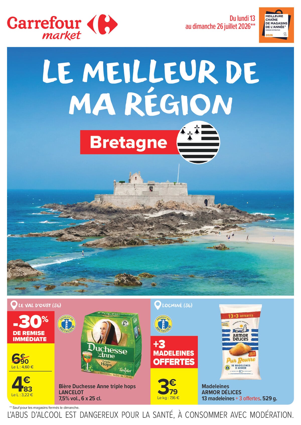 Catalogue Carrefour · Le Meilleur De Ma Région Bretagne