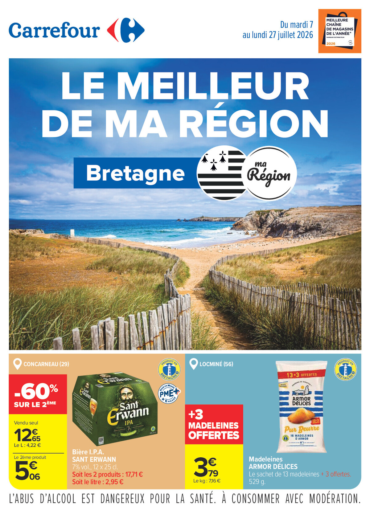 Catalogue Carrefour · Le Meilleur De Ma Région Bretagne