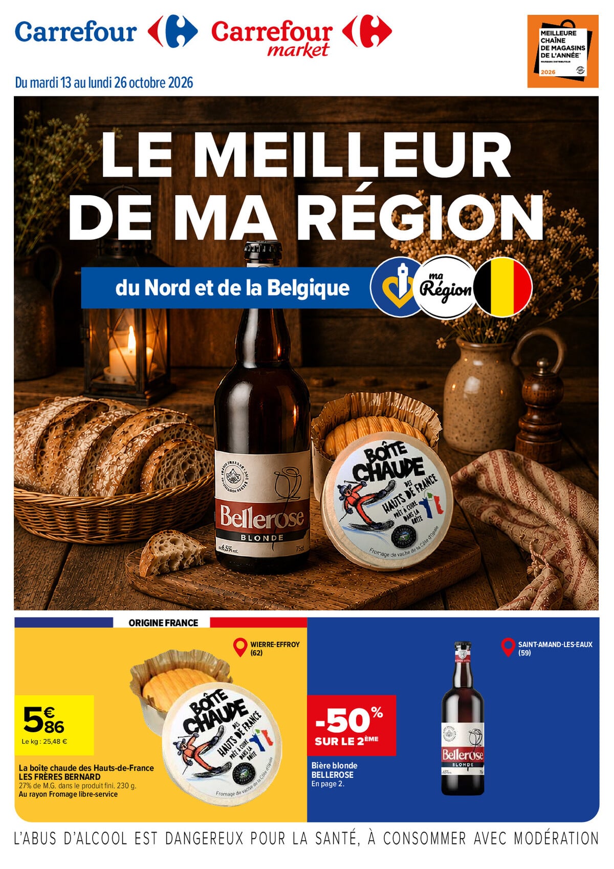 Catalogue Carrefour · Le Meilleur De Ma Région Du Nord Et De La Belgique