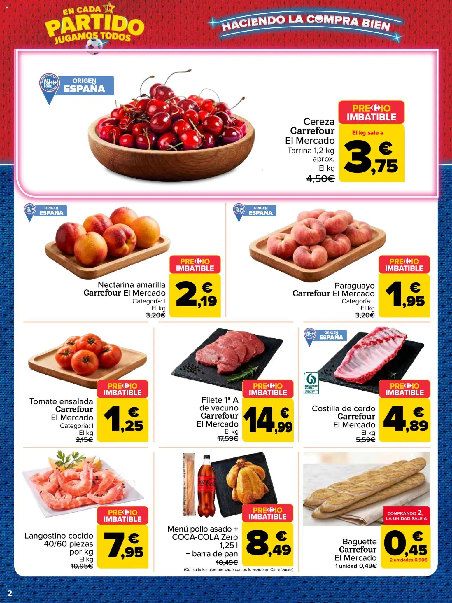 Folleto Carrefour · PRECIO IMBATIBLE — Página 2
