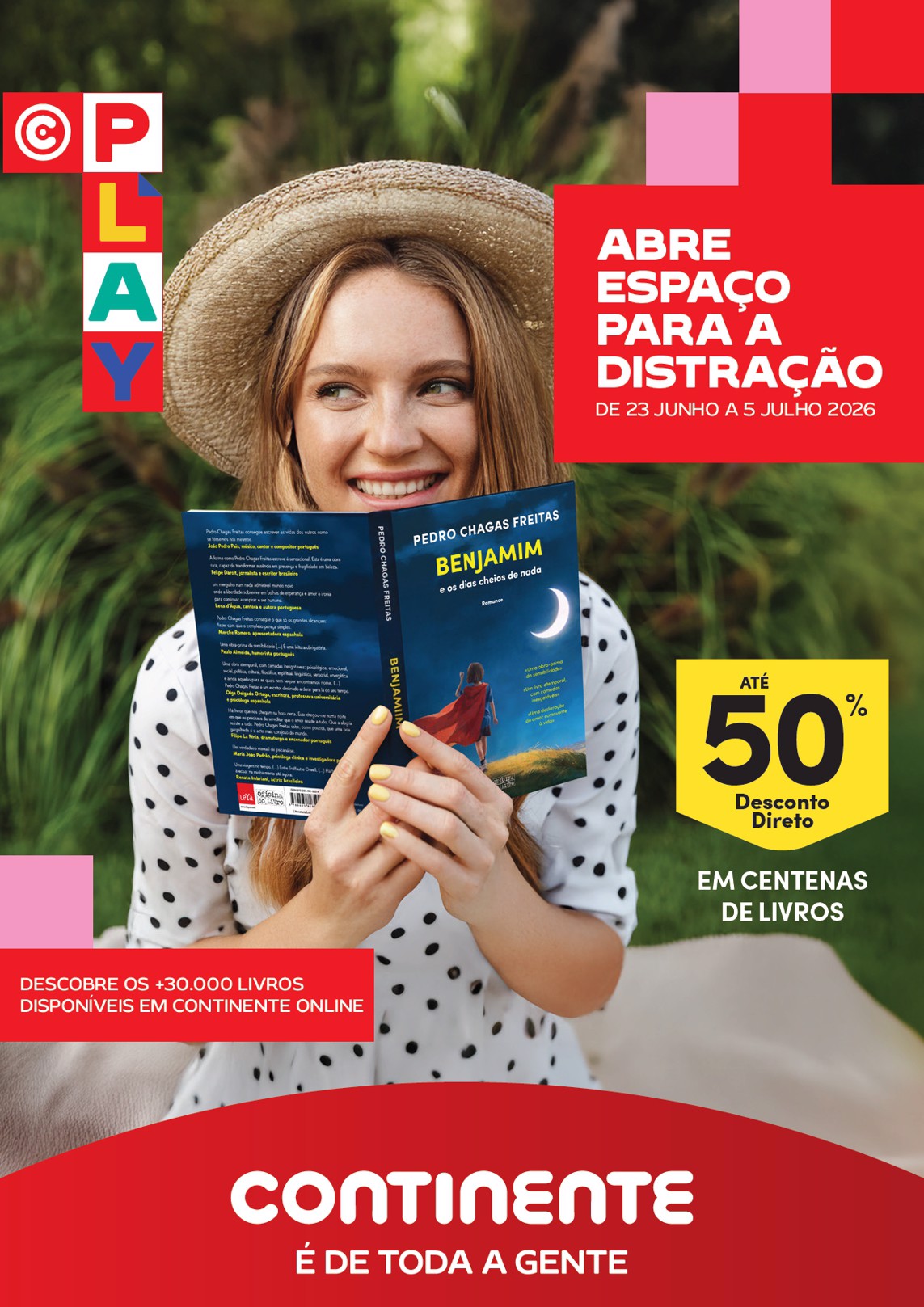 Capa do folheto Pingo Doce · 23 de junho a 5 de julho de 2026