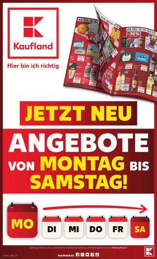 Titelseite des Kaufland Prospekts, gültig vom 12.10.2026 bis 17.10.2026