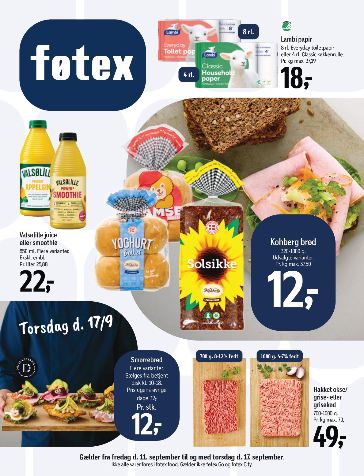 føtex avis · 11.–17. september 2026