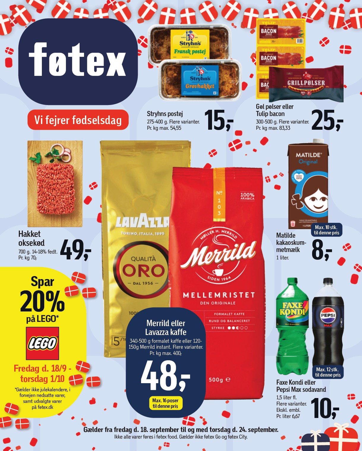 føtex avis · 18.–24. september 2026