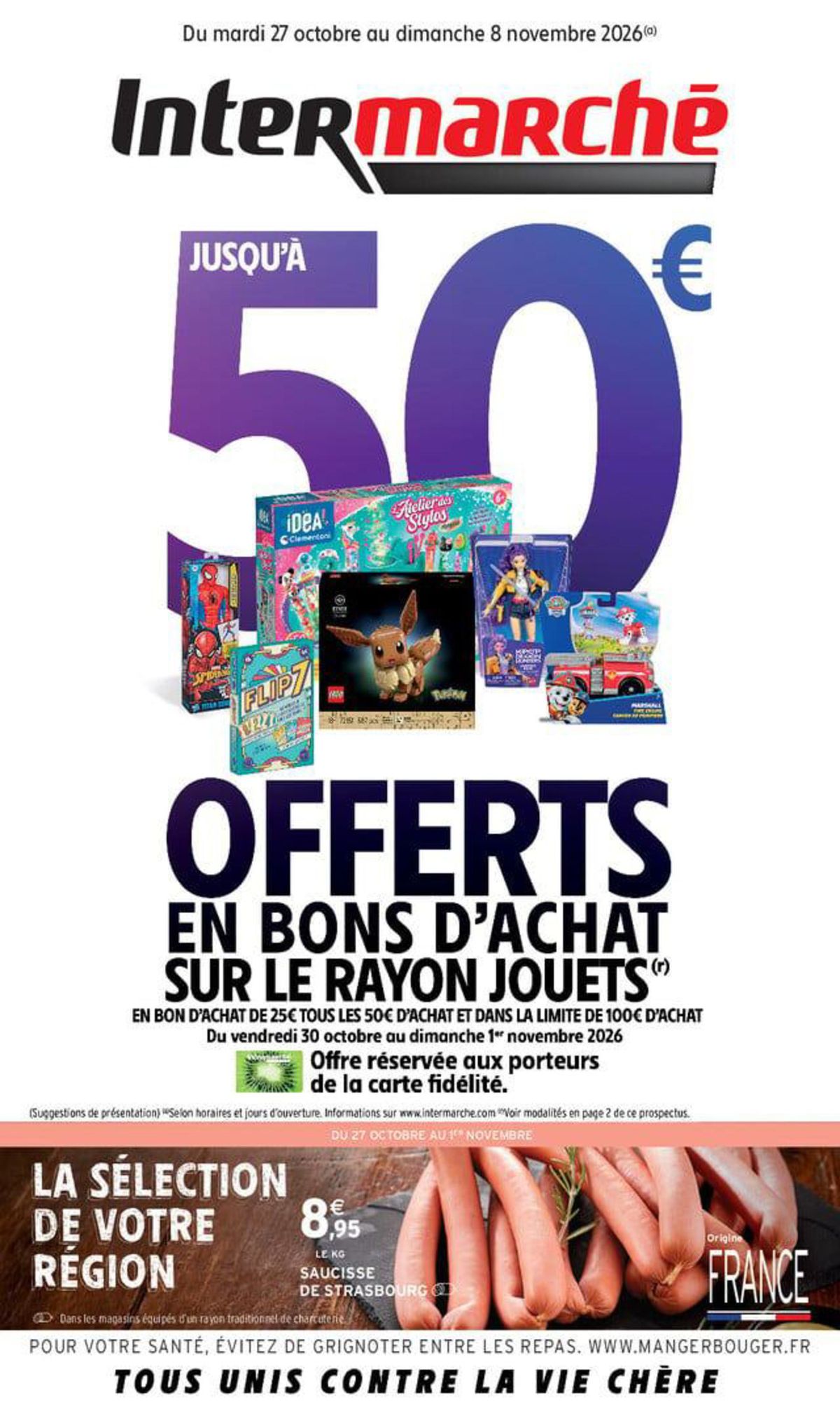 Catalogue Intermarché · du 27 octobre 2026 au 8 novembre 2026