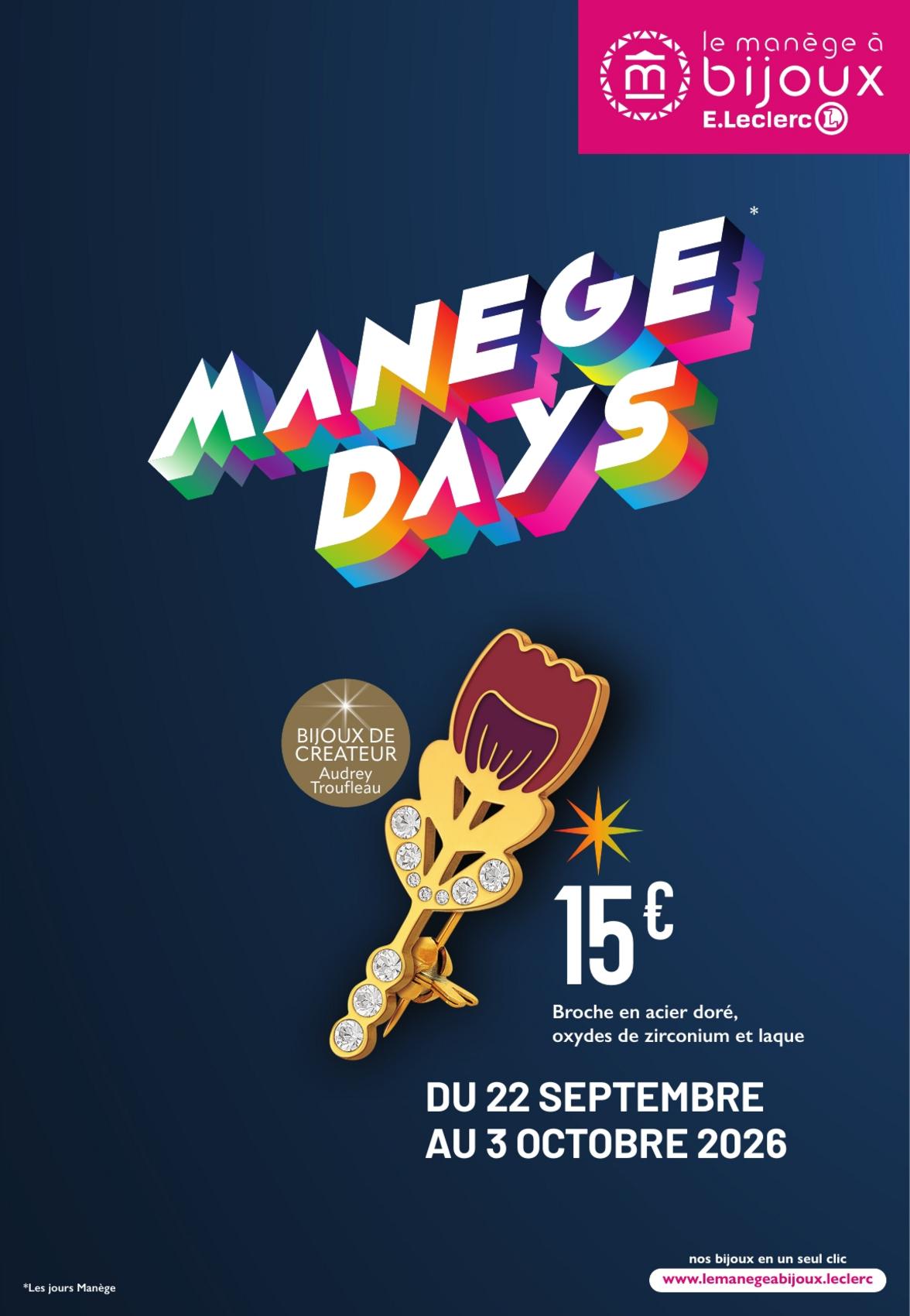 Catalogue E.Leclerc · Manege Days