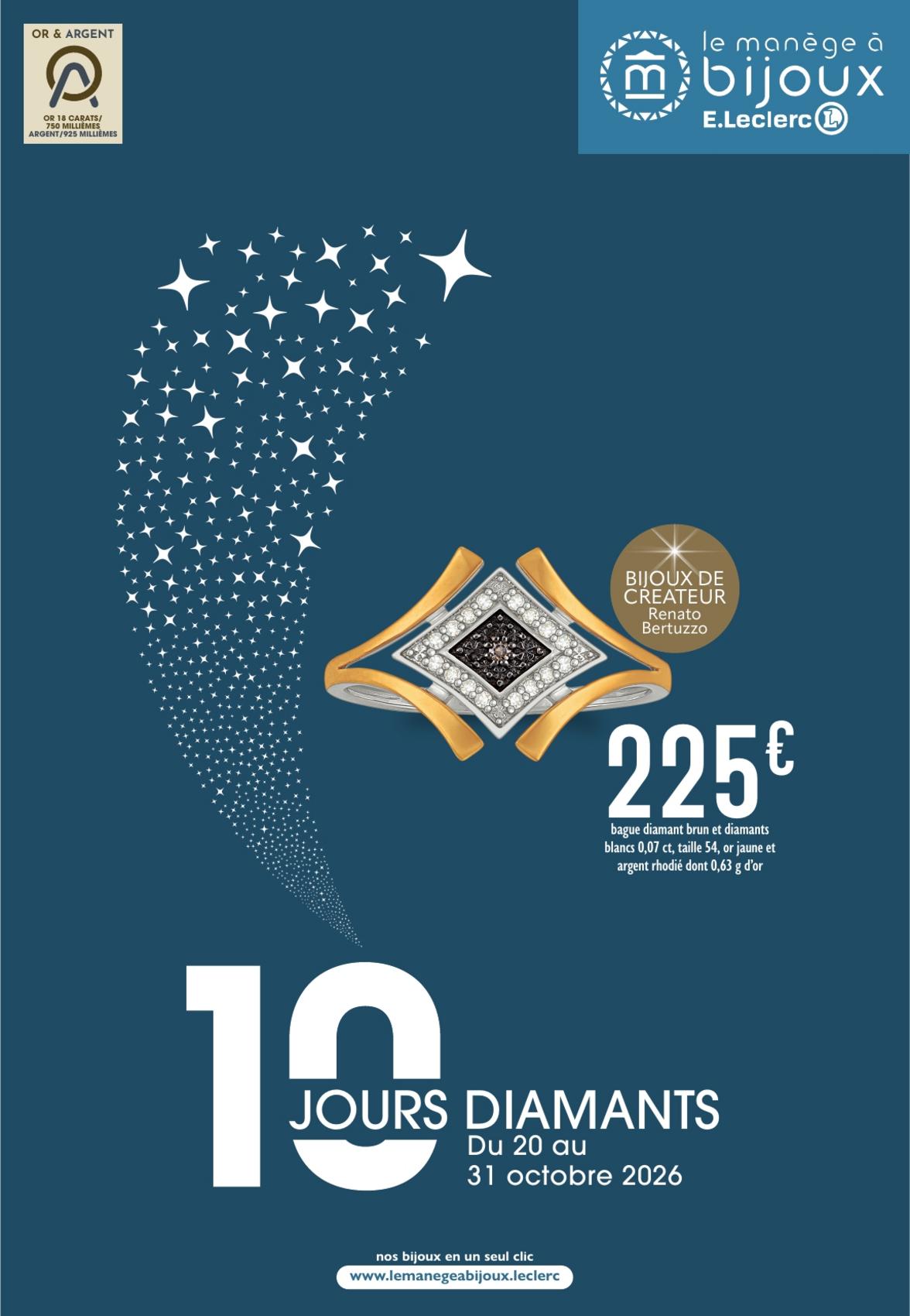 Catalogue E.Leclerc · 10 Jours Diamants Octobre