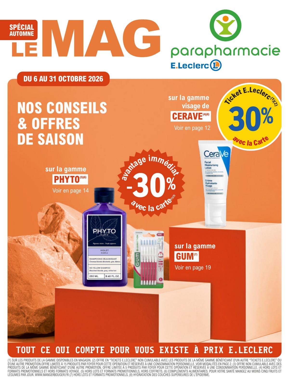 Catalogue E.Leclerc · Magazine Automne