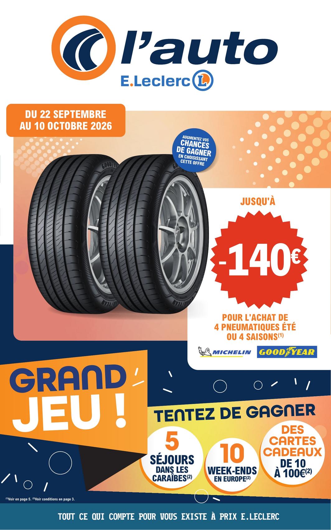 Catalogue E.Leclerc · Op13 - Jeu Anniversaire