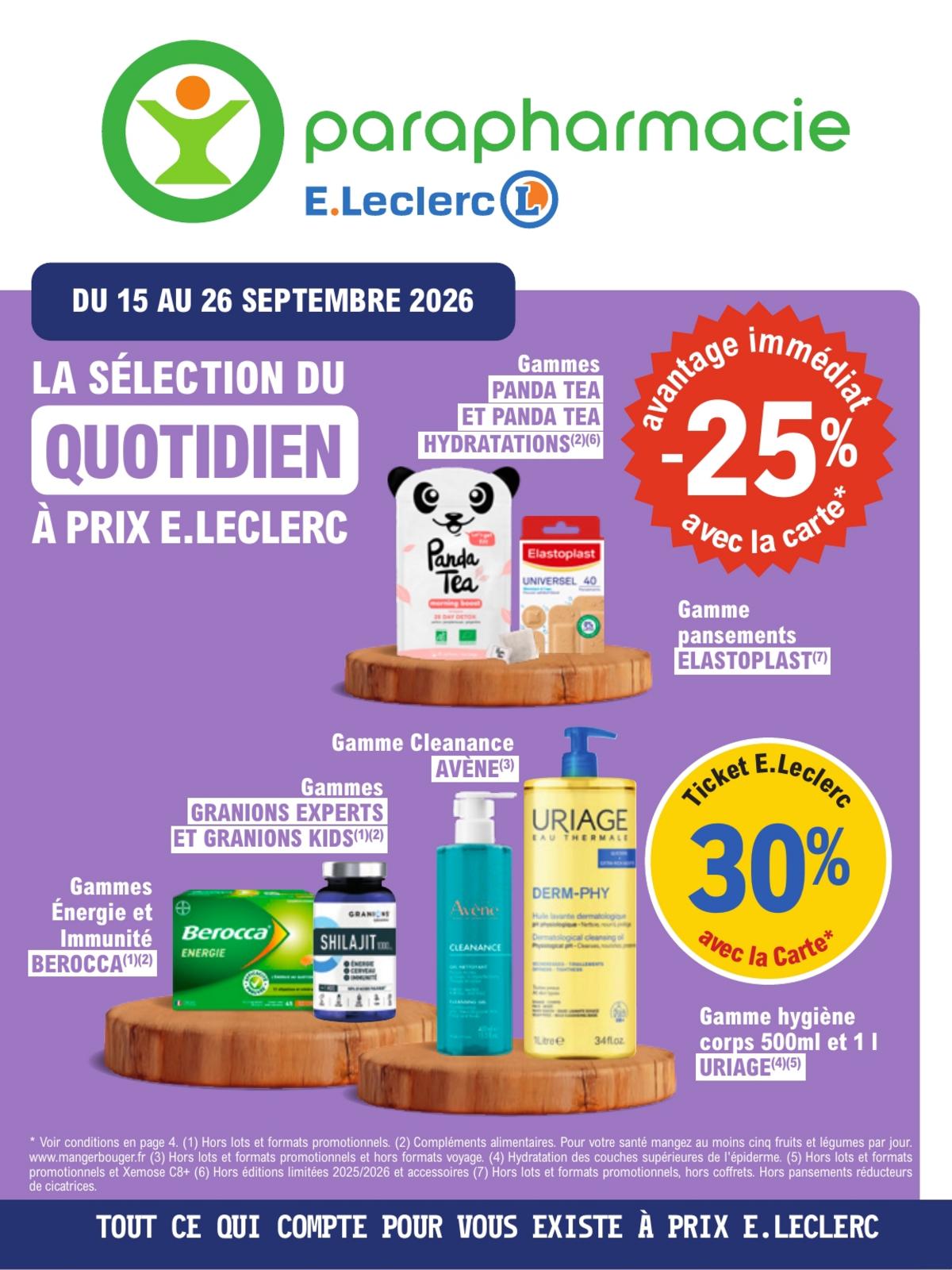 Catalogue E.Leclerc · Prospectus Septembre
