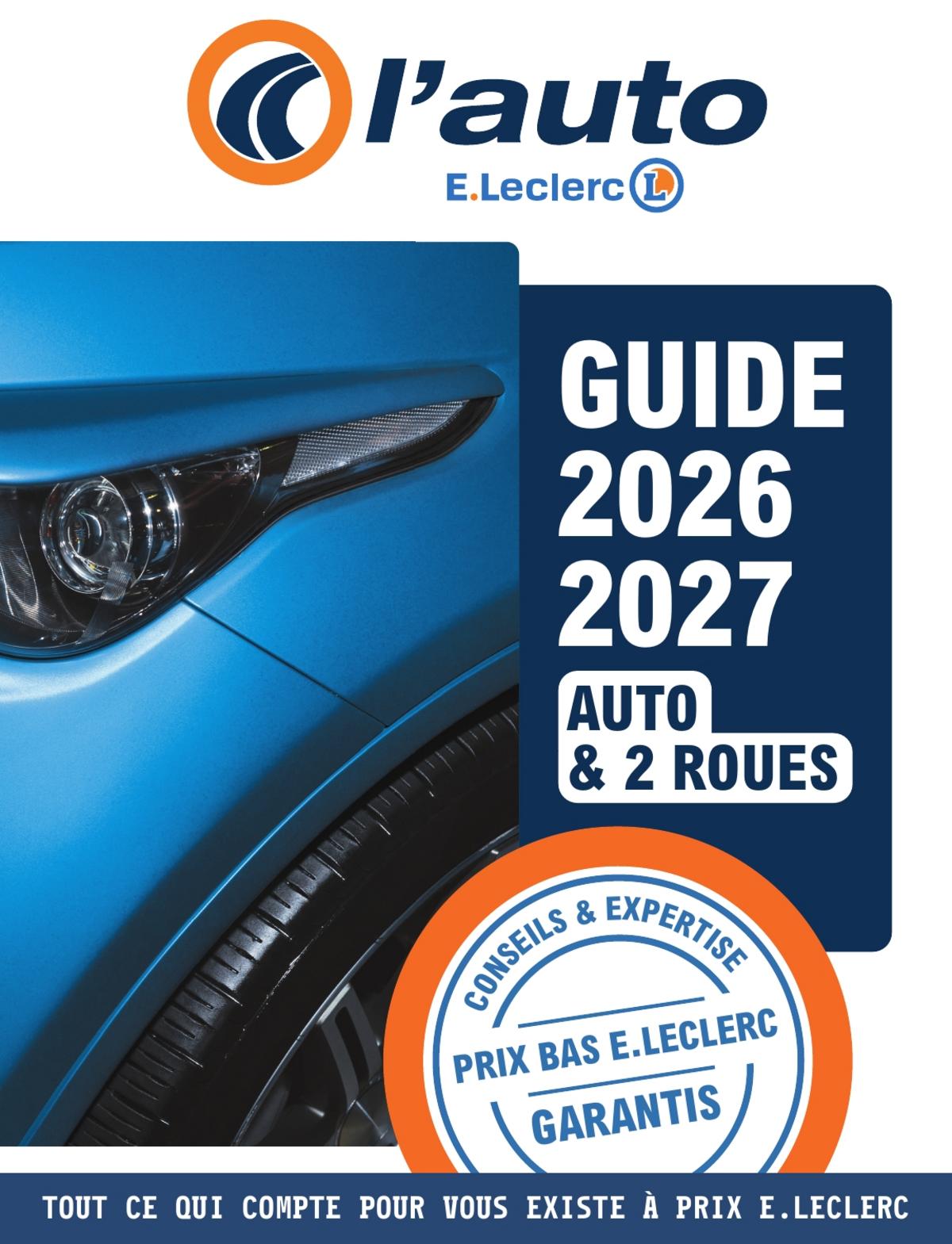 Catalogue E.Leclerc · Guide Auto 2026-2027