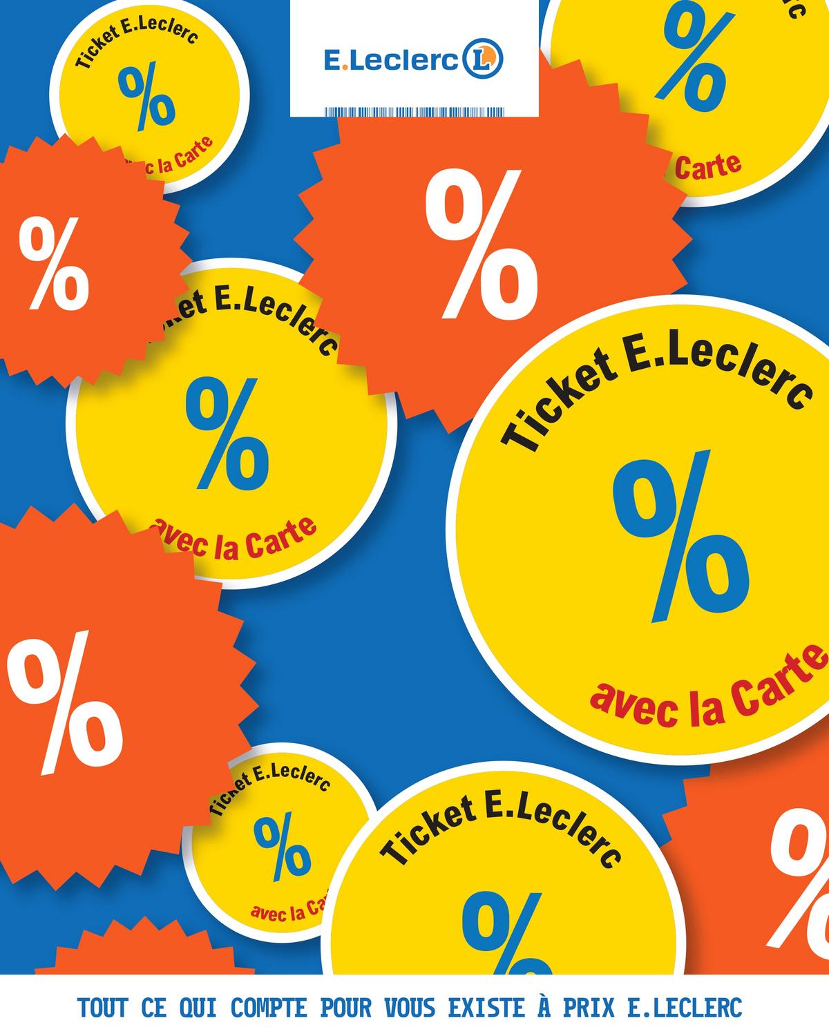 Catalogue E.Leclerc · Carte Traiteur Permanente - Mixte