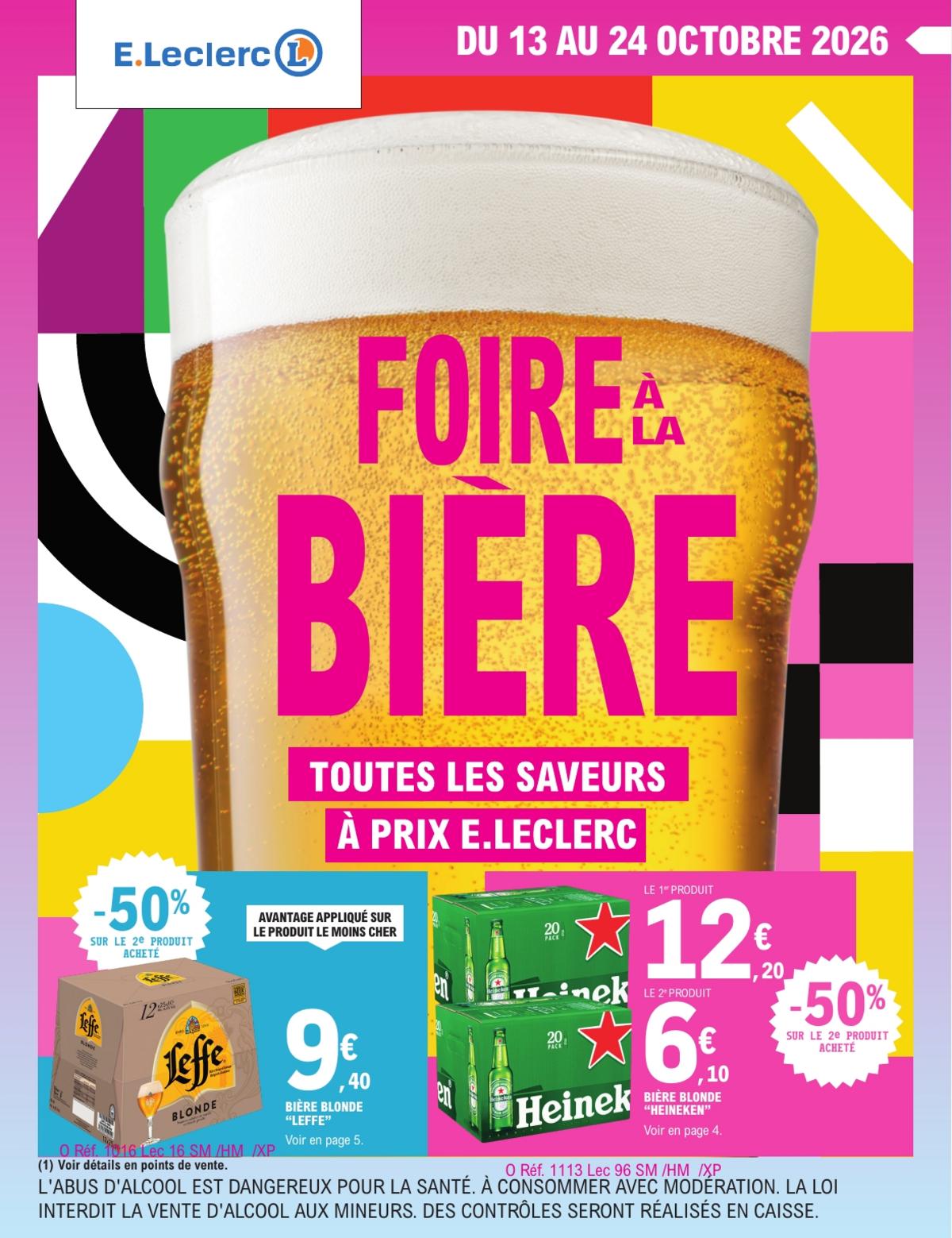 Catalogue E.Leclerc · Foire A La Biere - Mixte