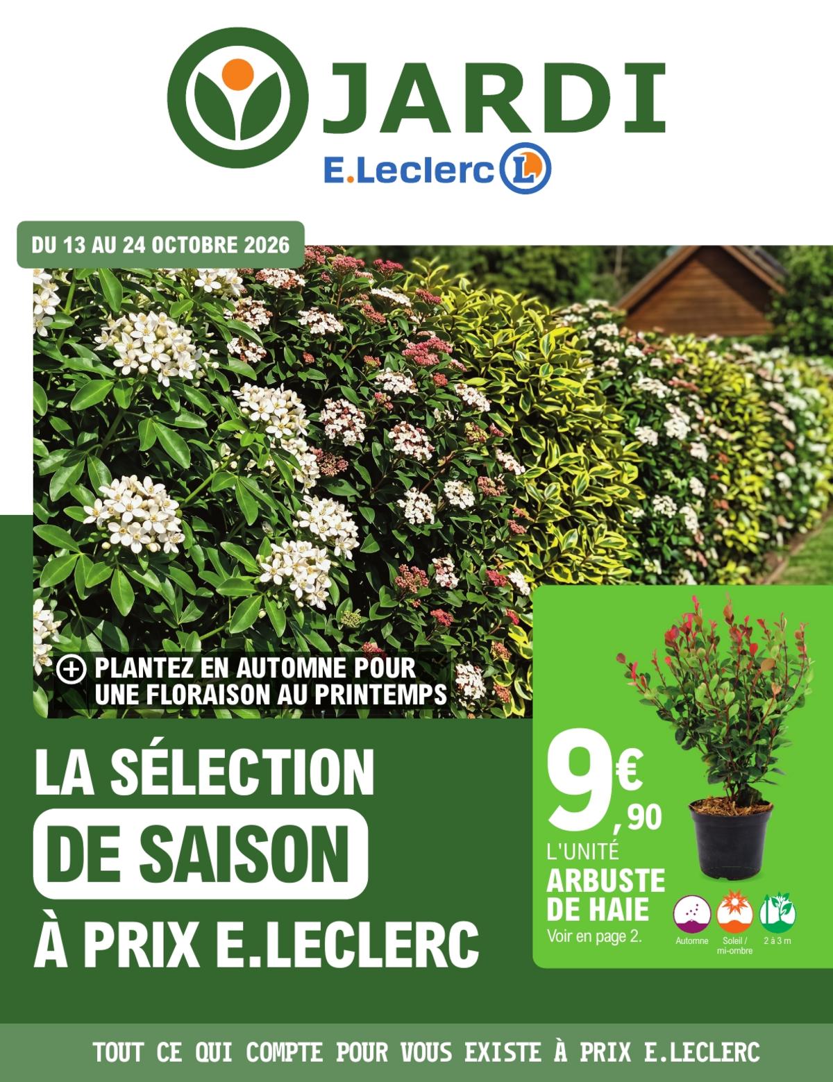 Catalogue E.Leclerc · Trafic Jardi Automne